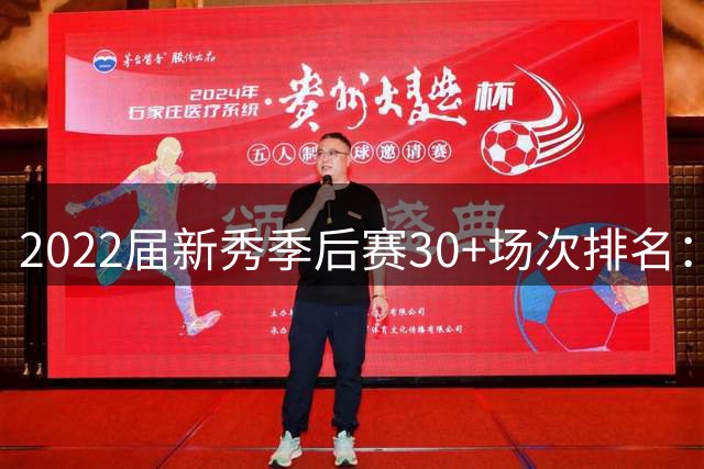 2022届新秀季后赛30+场次排名：班凯罗领跑